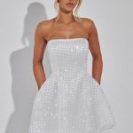 Paloma Mini Dress - Ivory
