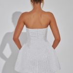 Paloma Mini Dress - Ivory - Image 2