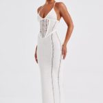 Xanthe Maxi Dress - White - Image 7