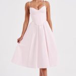 Mariella Midi Dress - Blush - Image 7