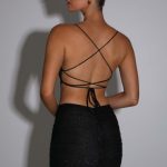 Brielle Top - Black Sparkle - Image 4