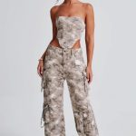 Brooklyn Cargo Pant - Camo Print - Image 13