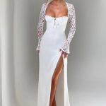 Aria Maxi Dress - Ivory - Image 3