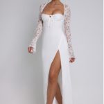 Aria Maxi Dress - Ivory - Image 4