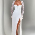 Aria Maxi Dress - Ivory - Image 11