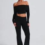 Portia Knit Top - Black - Image 8