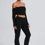 Portia Knit Top - Black - Image 12