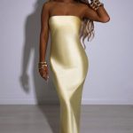 Rheanna Maxi Dress - Lemon - Image 4
