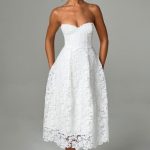 Ishani Midi Dress - Ivory - Image 2