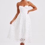 Ishani Midi Dress - Ivory - Image 6