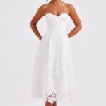 Ishani Midi Dress - Ivory - Image 7