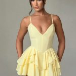 Veena Playsuit - Lemon