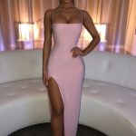 Miley Maxi Dress - Pink Sparkle - Image 3