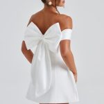 Delta Mini Dress - Ivory - Image 5