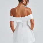 Delta Mini Dress - Ivory - Image 8