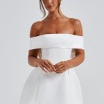 Delta Mini Dress - Ivory - Image 10