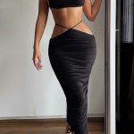 Valencia Maxi Skirt - Black