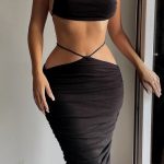Valencia Maxi Skirt - Black - Image 5