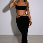 Valencia Maxi Skirt - Black - Image 7