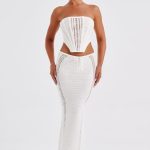 Chayenne Maxi Skirt - White - Image 4
