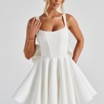 Rue Mini Dress - Ivory