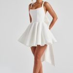 Rue Mini Dress - Ivory - Image 5