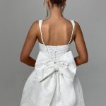 Orla Mini Dress - Ivory - Image 2