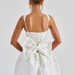 Orla Mini Dress - Ivory - Image 6