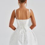Orla Mini Dress - Ivory - Image 8