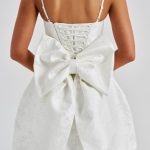 Orla Mini Dress - Ivory - Image 12