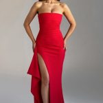 Zafira Maxi Dress - Red