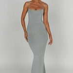 Saskia Maxi Dress - Steel