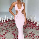 Arabella Maxi Dress - Blush - Image 6