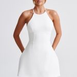 Jayne Mini Dress - Ivory - Image 8