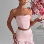 Maura Mini Skirt - Blush