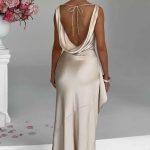 Marilyn Maxi Dress - Champagne - Image 2