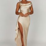Marilyn Maxi Dress - Champagne - Image 10