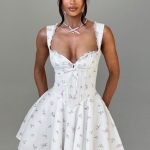 Antonella Mini Dress - Multi Floral Print