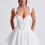 Antonella Mini Dress - Multi Floral Print - Image 8