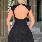Blake Mini Dress - Black - Image 2