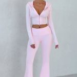 Portia Knit Pants - Pink