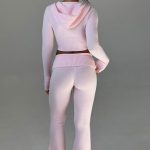 Portia Knit Pants - Pink - Image 2
