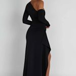 Abrielle Maxi Dress - Black - Image 9