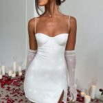 Pixie Mini Dress - Ivory Sparkle - Image 8