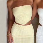 Jaz Mini Skirt - Lemon - Image 2