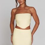 Jaz Mini Skirt - Lemon - Image 3