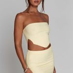 Jaz Mini Skirt - Lemon - Image 4