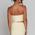 Jaz Mini Skirt - Lemon - Image 5
