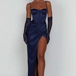 Despina Maxi Dress - Navy