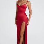 Clementine Maxi Dress - Red - Image 4